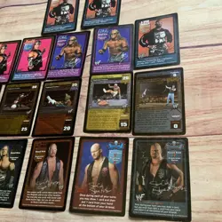 LOT of 17 WWF WWE Raw Deal Cards - Image 3