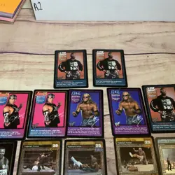 LOT of 17 WWF WWE Raw Deal Cards - Image 4