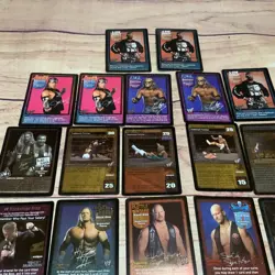 LOT of 17 WWF WWE Raw Deal Cards - Image 5