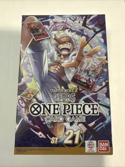 Bandai One Piece Card Game Starter Deck EX Gear5 ST21 Monkey D. Luffy Bonus Pack - Image 2