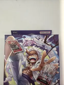 Bandai One Piece Card Game Starter Deck EX Gear5 ST21 Monkey D. Luffy Bonus Pack - Image 3