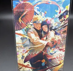 Hinata Hyuga & Uzumaki Anime Waifu Card Doujin ACG Goddess Holo - Image 1