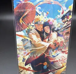 Hinata Hyuga & Uzumaki Anime Waifu Card Doujin ACG Goddess Holo - Image 2