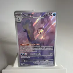 NMT Pokemon TCG Aurorus 092/088 Me03: Perfect Order Holo Full Art Card - Image 2