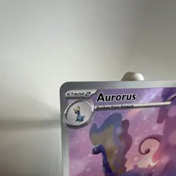 NMT Pokemon TCG Aurorus 092/088 Me03: Perfect Order Holo Full Art Card - Image 3