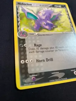 NIDORINO (DELTA SPECIES) - 35/101 - DRAGON FRONTIERS - POKEMON CARD - LP - Image 2