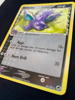 NIDORINO (DELTA SPECIES) - 35/101 - DRAGON FRONTIERS - POKEMON CARD - LP - Image 3