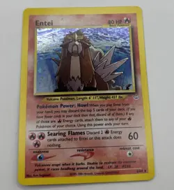 Vintage Entei 06/64 Holo Neo Revelation Pokemon TCG Card Ungraded - Image 1
