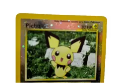 Vintage Pokemon Pichu TCG Reverse Holo Card 35 WOTC Promo Black Star Promo - Image 2