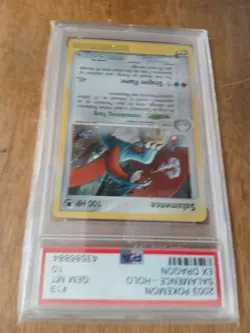 Pokemon Card Ex Dragon #19 Salamence Holo PSA 10 GEM MINT 2003 Vintage - Image 4