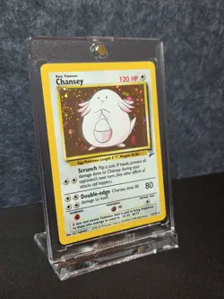 Chansey Base Set 2 - 3/130 Holo Rare with swirl 🌀2000 Vintage Pokemon Card LP* - Image 3