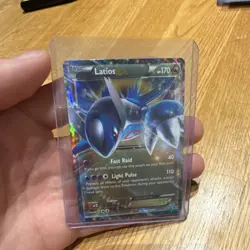 Pokemon Latios EX XY72 Promo Holo 170 HP Dragon Basic Card - Image 3