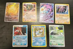 Pokemon Vintage Lot 48 Cards With Holos In Pokemon Binder. WOC and Topps - Image 1