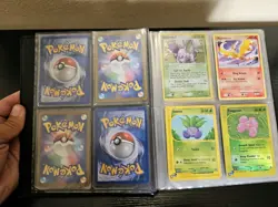 Pokemon Vintage Lot 48 Cards With Holos In Pokemon Binder. WOC and Topps - Image 4