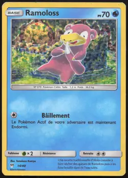Carte Pokemon Ramoloss 14/40 Holo Promo McDonald's 2019 Francais - Image 1