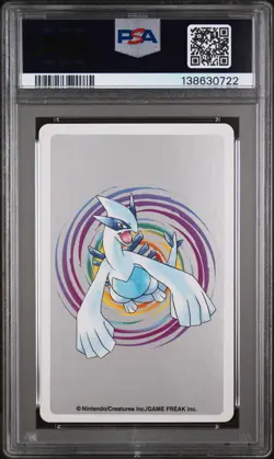 2000 POKEMON SILVER VERSION PLAYING CARDS 6 OF SPADES #187 HOPPIP PSA 10 - Image 2