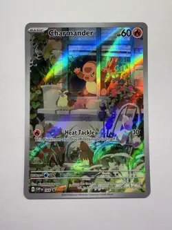 Charmander 044 Sv: Scarlet & Violet Promo Cards Holo NM Perfect Centering - Image 1