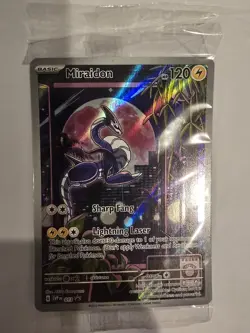 Miraidon SVP 013 Promo Scarlet and Violet TCG Pokemon Card - Image 1