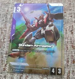 GUNDAM CARD GAME GD02-059 U+ GUNDAM AIRMASTER - FOIL - GD02 DUAL IMPACT - Image 1