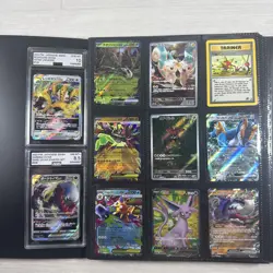 Pokemon Binder Collection Of 100+ Vintage And Modern Cards Lot + 2 Graded Card - Image 1