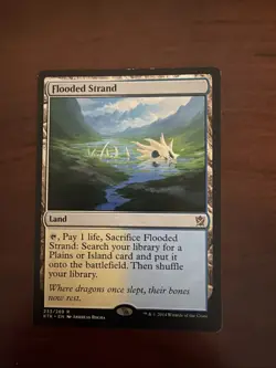 Flooded Strand Khans of Tarkir Regular MTG - Image 1