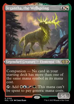 Jegantha, the Wellspring (Foil Etched) ​ - (Near Mint Foil) Multiverse Legends - Image 1