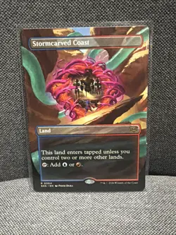 Stormcarved Coast (Borderless) Secrets of Strixhaven Regular - Image 1