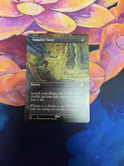 Mtg Vampiric Tutor NM (Borderless) Dominaria Remastered Regular Mythic Rare - Image 1