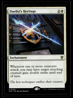 Commander: Murders at Karlov Manor #60 Duelist's Heritage - Image 1