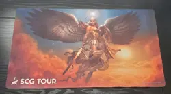 Star City Games SCG Tour Playmat Star-Crowned Angel Magic the Gathering GamerMat - Image 1