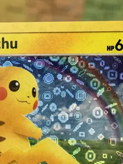 SHIPS SAME DAY Pokemon Card Pikachu 28/73 Holo General Mills Promo Lightning - Image 4