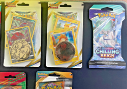 Pokemon TCG Sealed Lot – Sword & Shield Era Blisters, Checklane Packs & Promos - Image 4