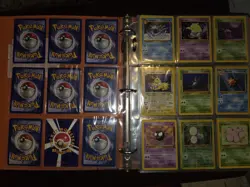 Pokemon TCG WOTC Card Binder Lot - Vintage Base Jungle Fossil Modern Holo Rares - Image 2