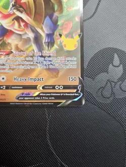 Pokemon TCG Zamazenta V Celebrations 018/025 Holo Ultra Rare - Image 4