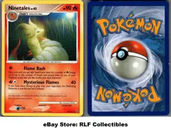 2009 Pokemon, Platinum, #36/127 Ninetales Lv. 46, Rare - Image 1