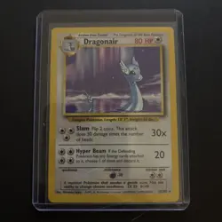 Dragonair 18/102 Rare Base Set Unlimited Pokemon NM 1999 WoTC Vintage - Image 1