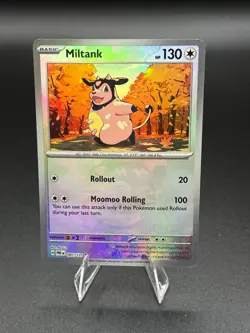 Miltank (Master Ball Pattern) 081/131 SV: Prismatic Evolutions Pokemon Holo NM - Image 1