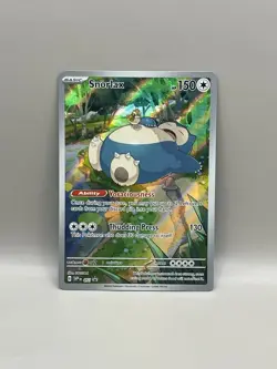 Snorlax 051 SV Promo Black Star Promo 151 ETB English Pokemon - Image 1