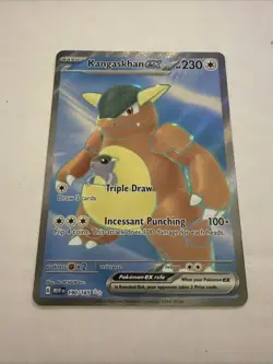 Pokemon Kangaskhan EX Full Art Ultra Rare SV151 190/165 Holo Basic 230 HP - Image 2
