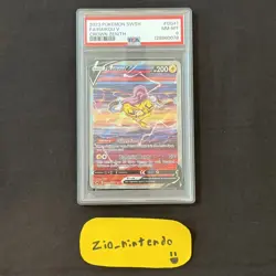 2023 POKEMON SWORD & SHIELD CROWN ZENITH #GG36 FULL ART/ENTEI V PSA 8 - Image 1