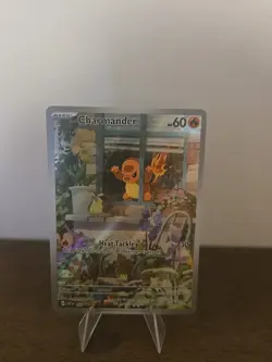 Pokemon Charmander TCG Scarlet & Violet Promo 044 Full Art Holo - Image 1