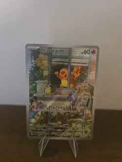 Pokemon Charmander TCG Scarlet & Violet Promo 044 Full Art Holo - Image 2