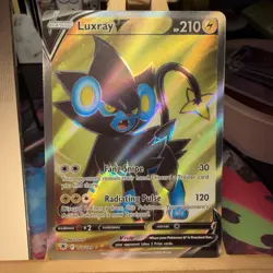 Luxray V 168/189 Astral Radiance Full Art Ultra Rare Holo Pokemon TCG MINT - Image 1
