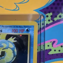 Pokemon Gyarados 006/102 Base Set Holo Rare 100 HP Stage 1 English - Image 3