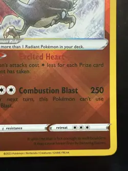 Pokemon Radiant Charizard 020/159 Crown Zenith Holo Radiant Rare NM - Image 5