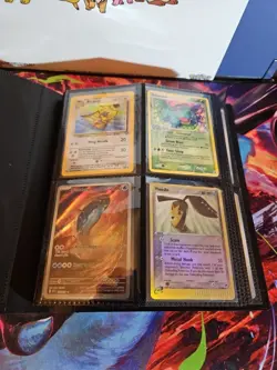 160 Pokemon Binder Collection | 30+ Vintage/WOTC/EX's+ Modern Holos + More - Image 1