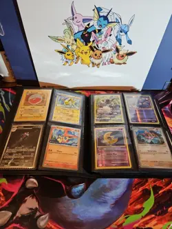 160 Pokemon Binder Collection | 30+ Vintage/WOTC/EX's+ Modern Holos + More - Image 2