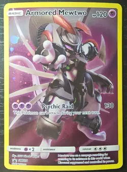 Pokemon TCG Armored Mewtwo SM228 Sun & Moon Promo Holo English 2019 (LP) - Image 1