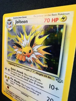 Pokemon Jungle Jolteon Holo 4/64 LP+ *NICE* - Image 5