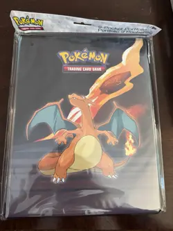 Pokemon Ultra Pro 9 Pocket Portfolio Binder Charizard - Image 1